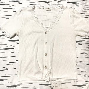 VINTAGE FRILL SHIRT